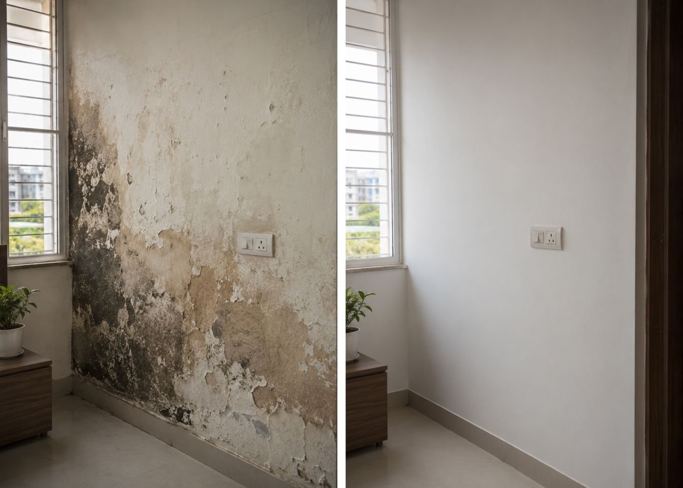 Wall Seepage