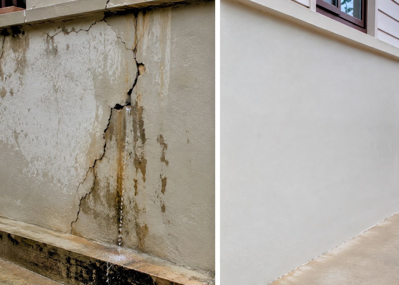 Wall Seepage